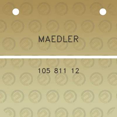 maedler-105-811-12