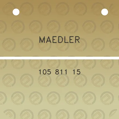 maedler-105-811-15