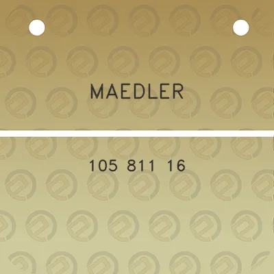 maedler-105-811-16