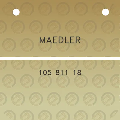 maedler-105-811-18