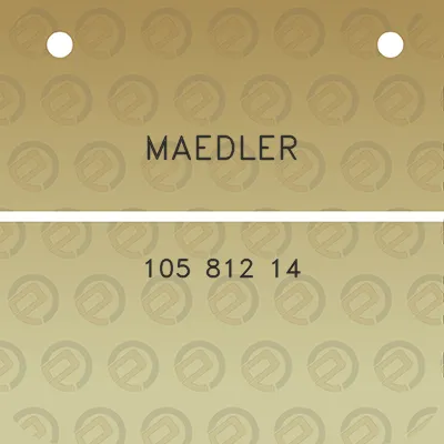 maedler-105-812-14