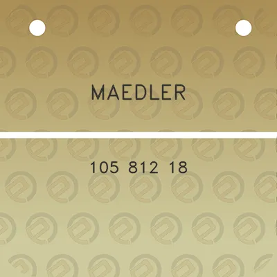 maedler-105-812-18