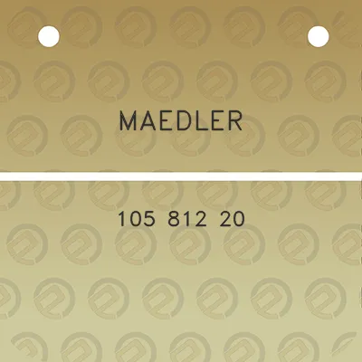 maedler-105-812-20