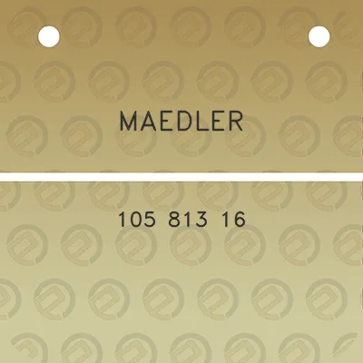 maedler-105-813-16