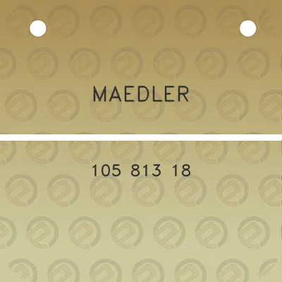 maedler-105-813-18