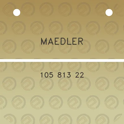 maedler-105-813-22