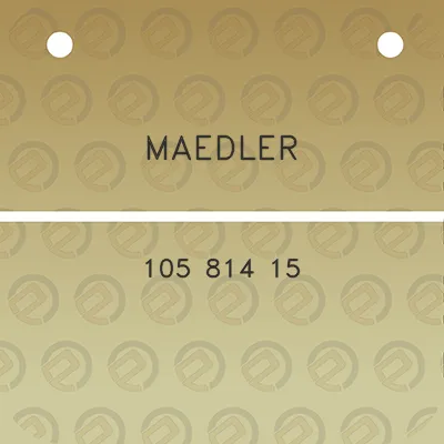 maedler-105-814-15