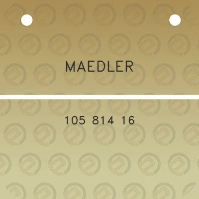 maedler-105-814-16