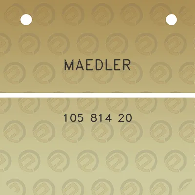 maedler-105-814-20