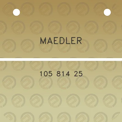 maedler-105-814-25