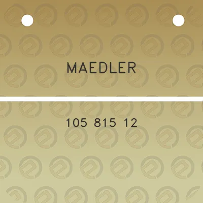 maedler-105-815-12