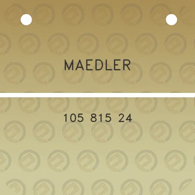 maedler-105-815-24