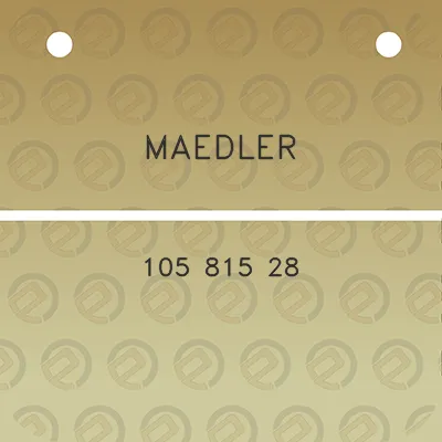 maedler-105-815-28