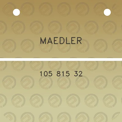 maedler-105-815-32