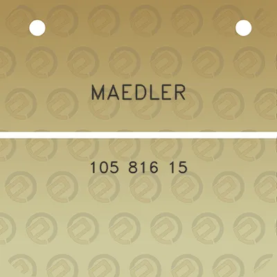 maedler-105-816-15