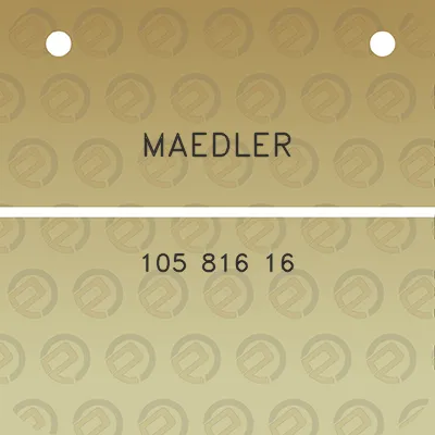 maedler-105-816-16