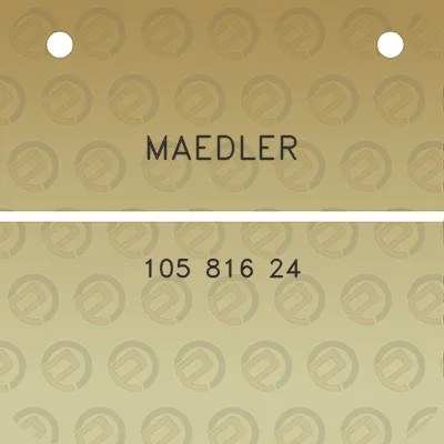 maedler-105-816-24