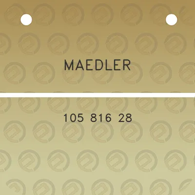 maedler-105-816-28