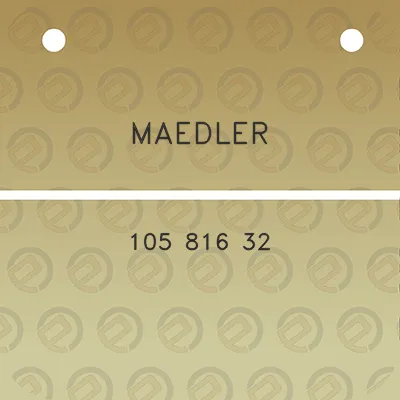 maedler-105-816-32