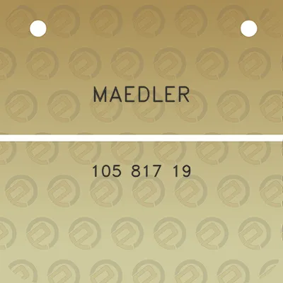 maedler-105-817-19