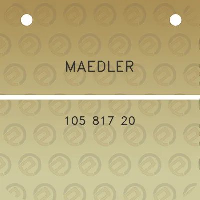 maedler-105-817-20