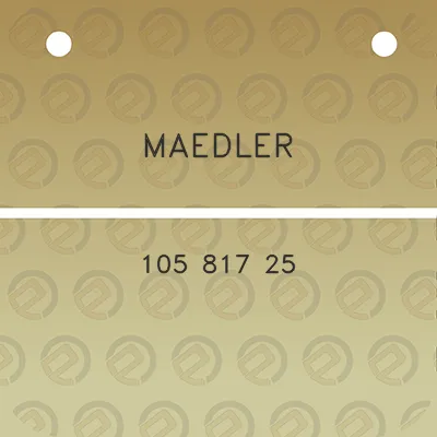 maedler-105-817-25