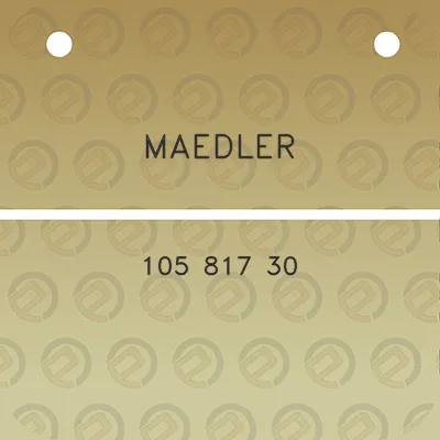 maedler-105-817-30