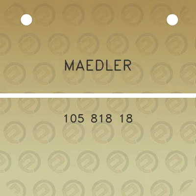 maedler-105-818-18