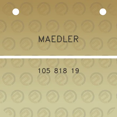 maedler-105-818-19