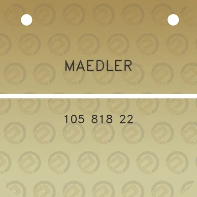 maedler-105-818-22