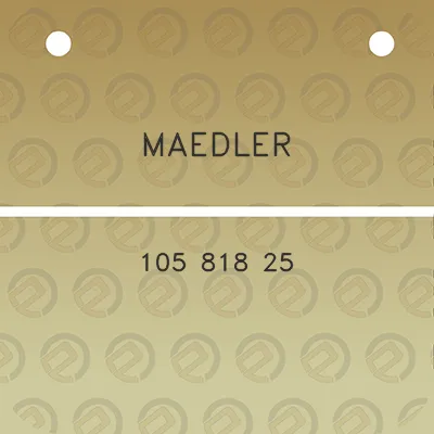 maedler-105-818-25