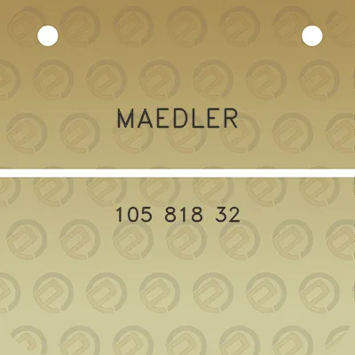 maedler-105-818-32