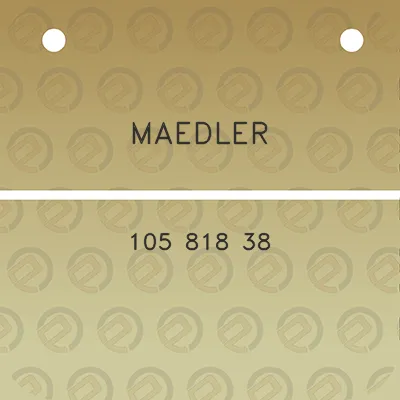 maedler-105-818-38