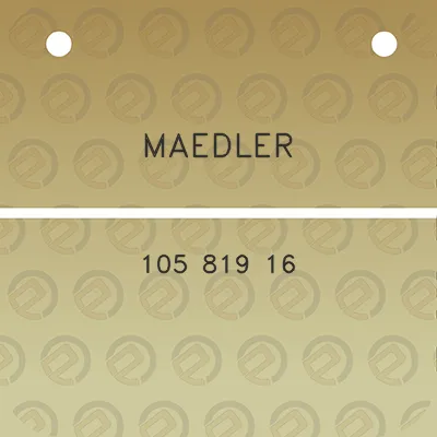 maedler-105-819-16