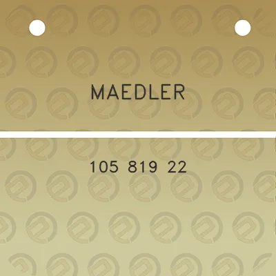 maedler-105-819-22