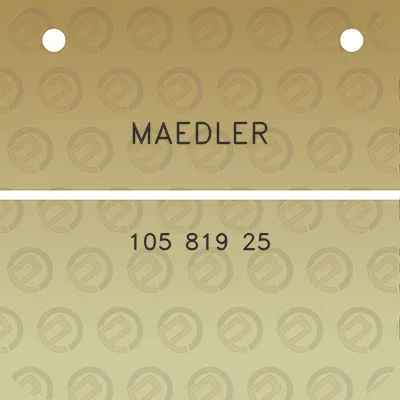 maedler-105-819-25