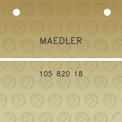 maedler-105-820-18