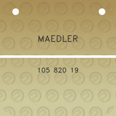 maedler-105-820-19
