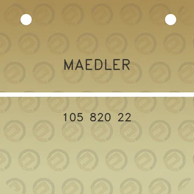 maedler-105-820-22