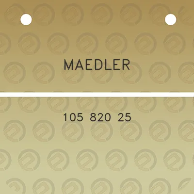 maedler-105-820-25