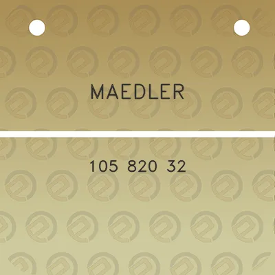 maedler-105-820-32