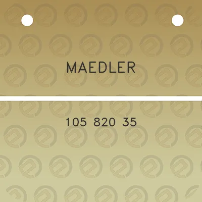 maedler-105-820-35