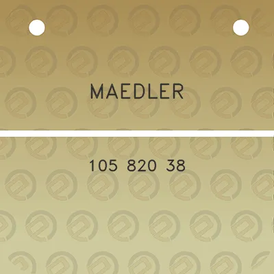 maedler-105-820-38