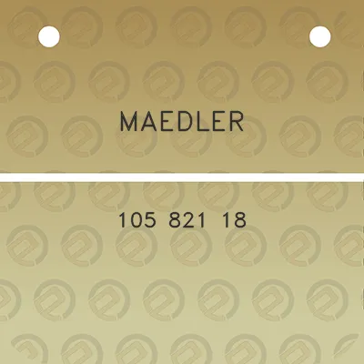 maedler-105-821-18