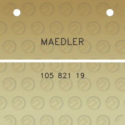 maedler-105-821-19