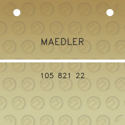 maedler-105-821-22