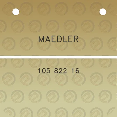 maedler-105-822-16