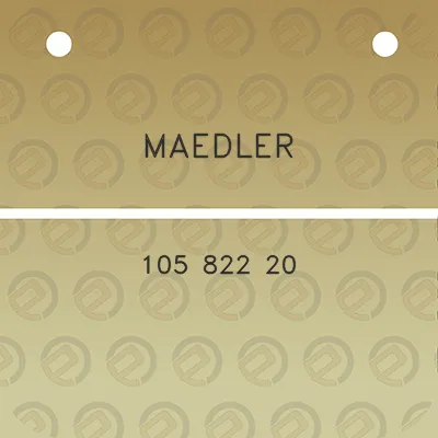 maedler-105-822-20