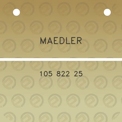 maedler-105-822-25