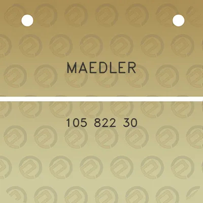 maedler-105-822-30